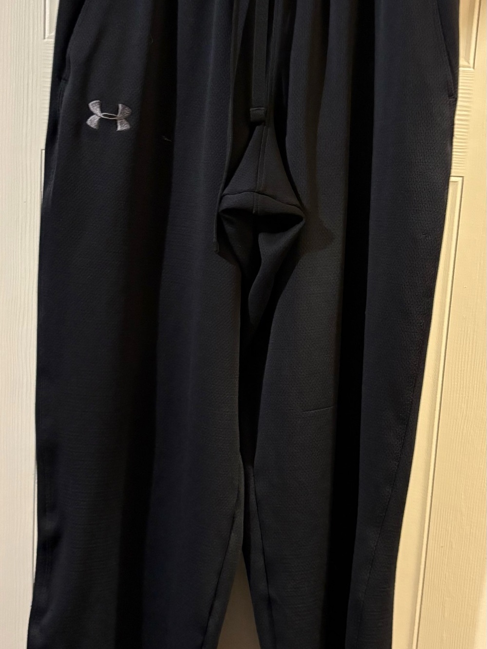 Under Armour Black Performance Joggers with Reflective Logo